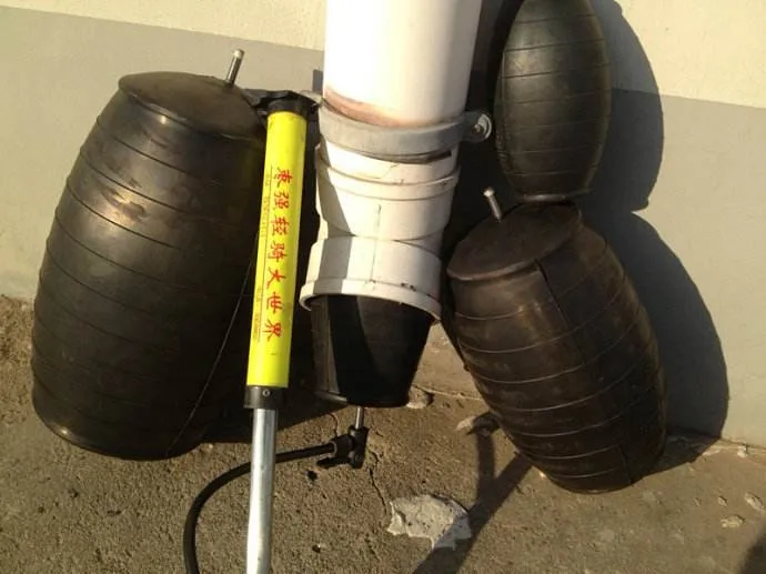 Professional Pneumatic Rubber Sewer Pipe Plug For Pipeline Project