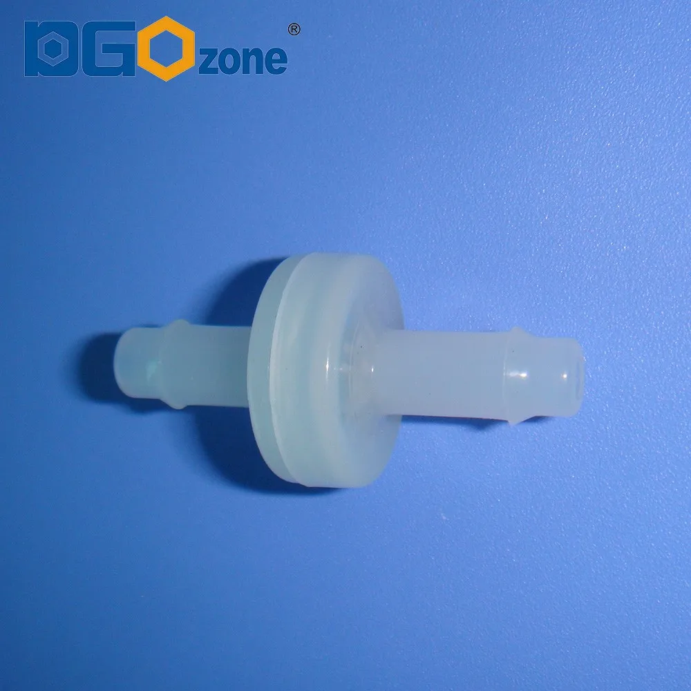 1/4' mini plastic check valve NRV one way gas fittings non return valve