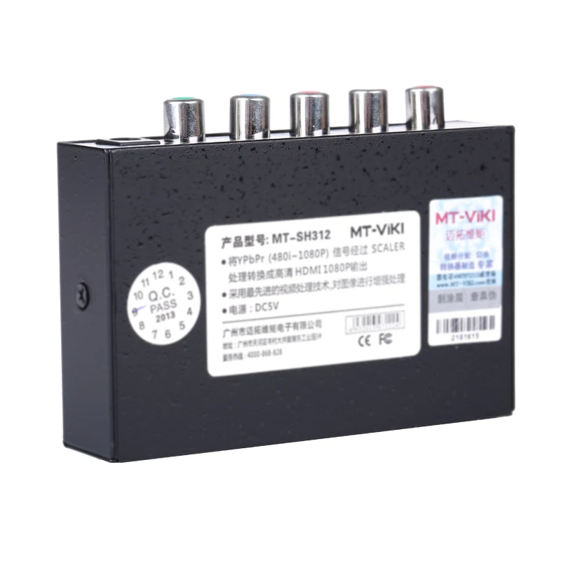 Analog audio to hdmi digital audio YPbPr to HDMI converter