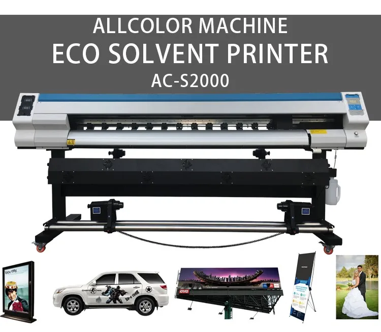 1.8m XP600 Dx5 Dx7 4720 Printheads Digital Sublimation Printer For Heat Transfer Textile Printing Allcolor Factory Direct Sale