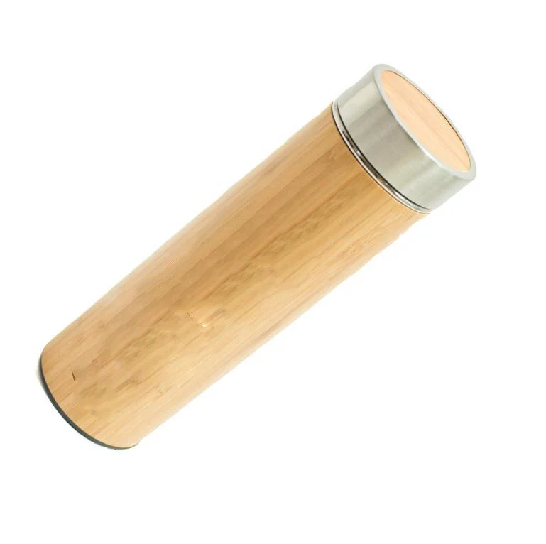 Деревянная бамбуковая термобутылка, Вакуумная бутылка для воды