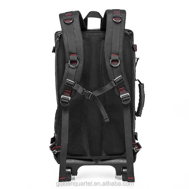 High quality outdoor trolley travel backpack bag school bag upright Travel Luggage Trolley laptop Backpack