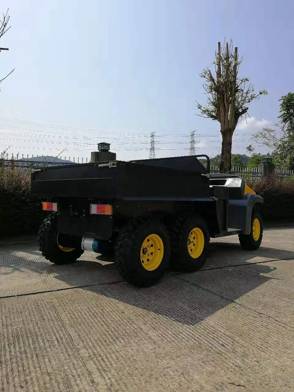 6KW with cargo box farm beach all terrain farmer car