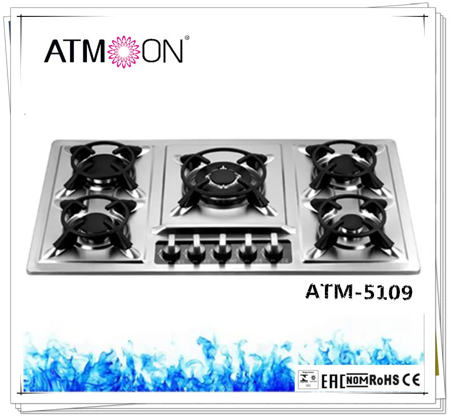 Hot Selling 5 Burners gas stove