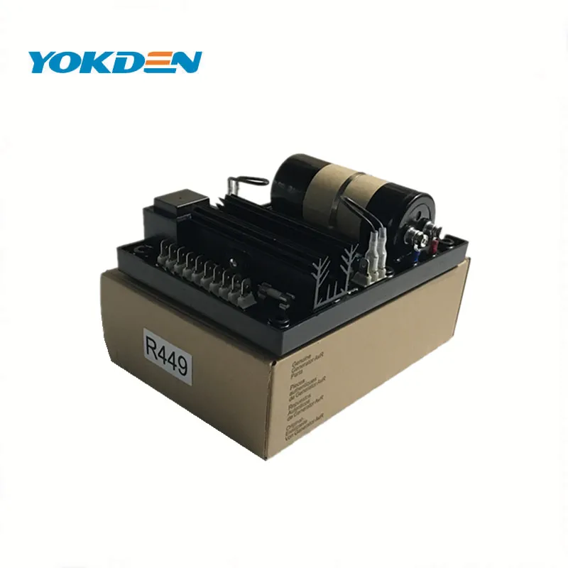 AVR R449 Automatic Voltage Regulator For 3 Phase 25kva Generator