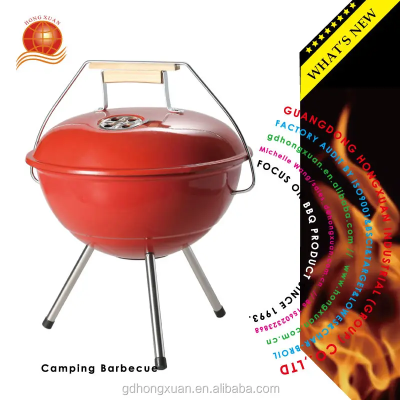 Мини-Переносной Уголь Гриль с Ручкой Открытый Легкий Несущие БАРБЕКЮ Мини-Переносной Мангале