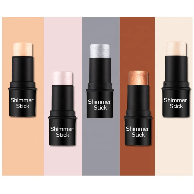 Wholesale naturally luminous glow private label highlighter makeup shimmer stick