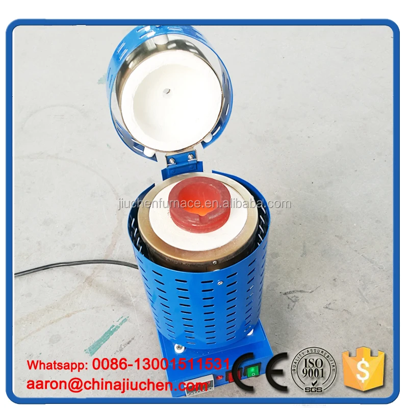 Portable Smelting 1kg Silver Gold Melting Machine for Casting Pearls and Jewels