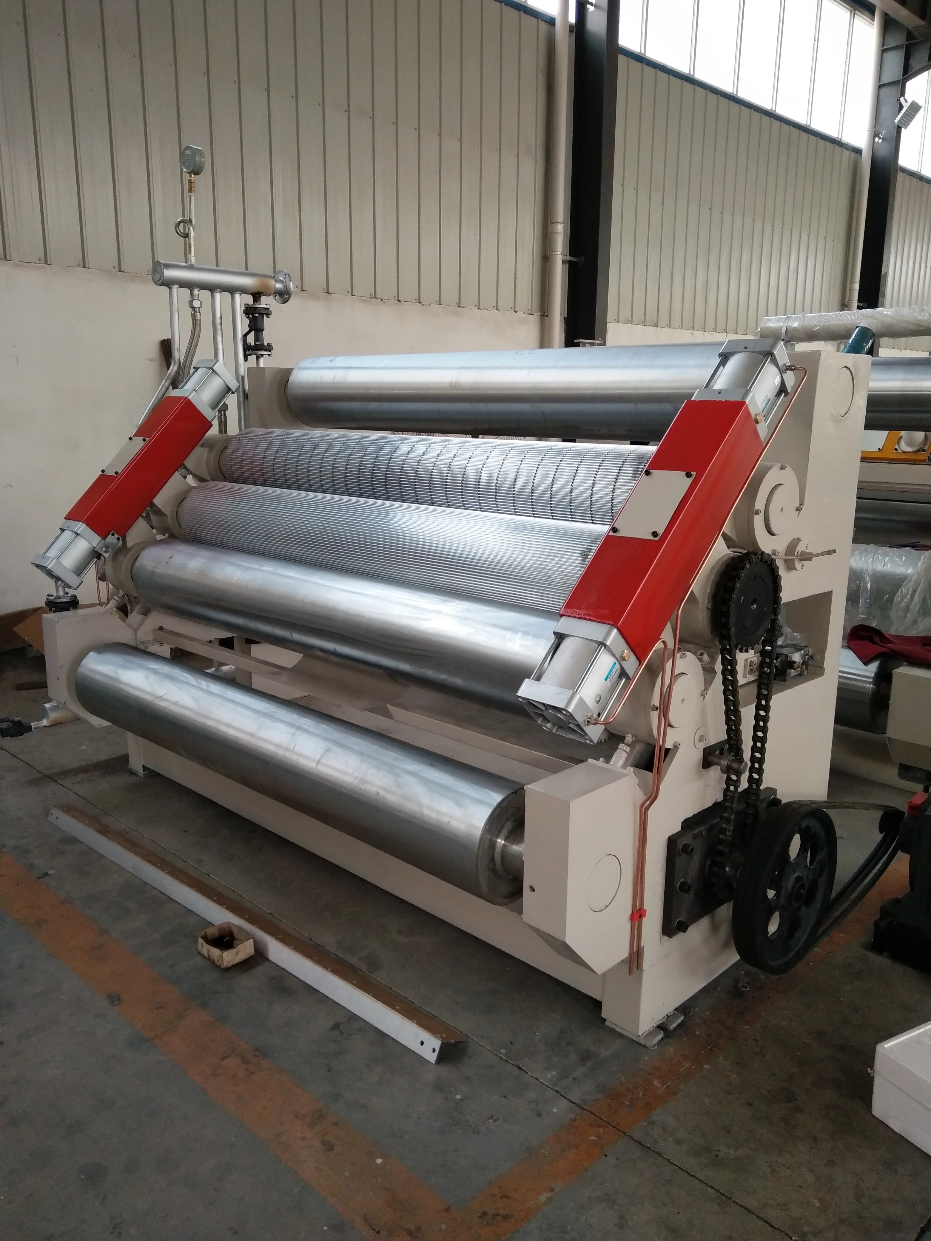 corrugated cardboard single facer