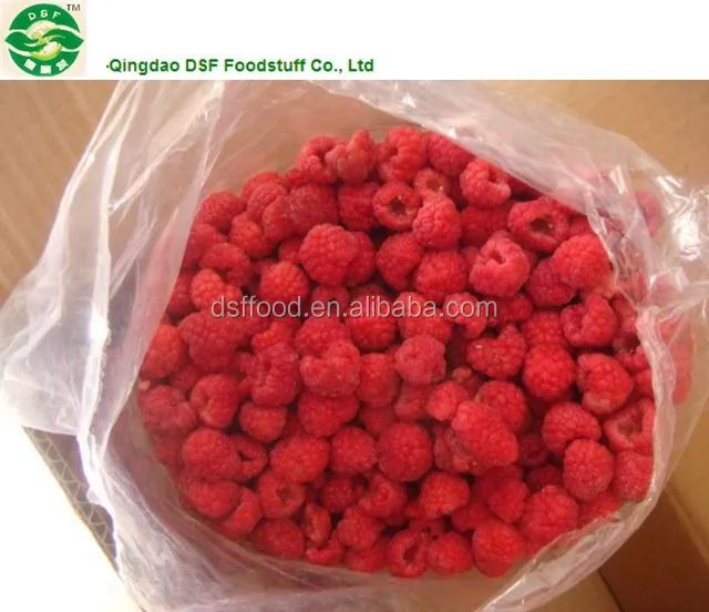 IQF замороженные малина grade