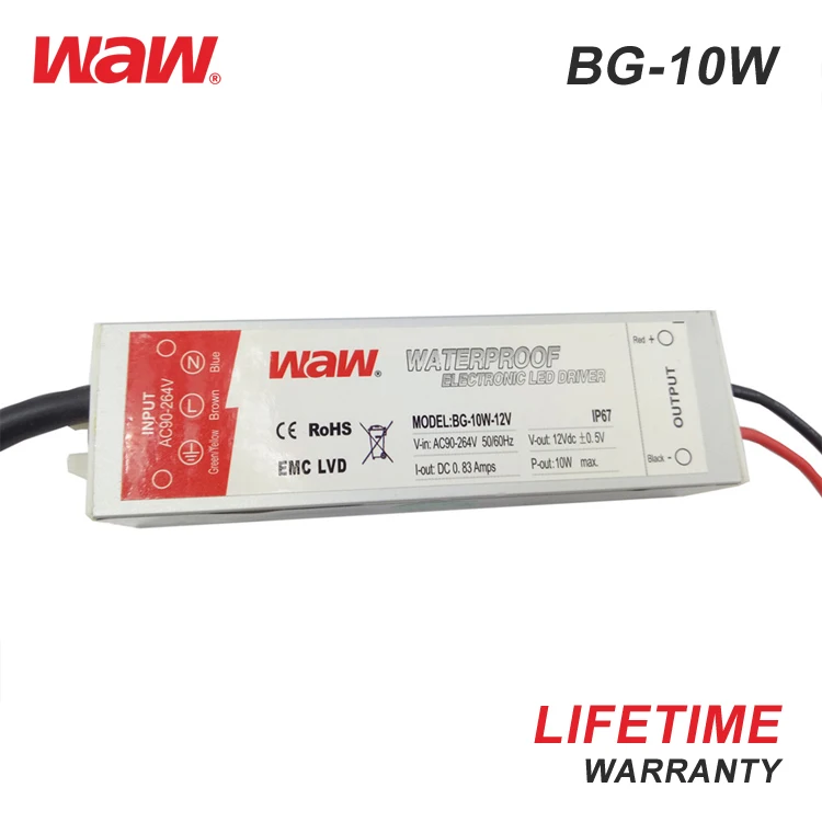 WODE 36 Volt 0.28A Constant Current Waterproof Dimmable Led Driver
