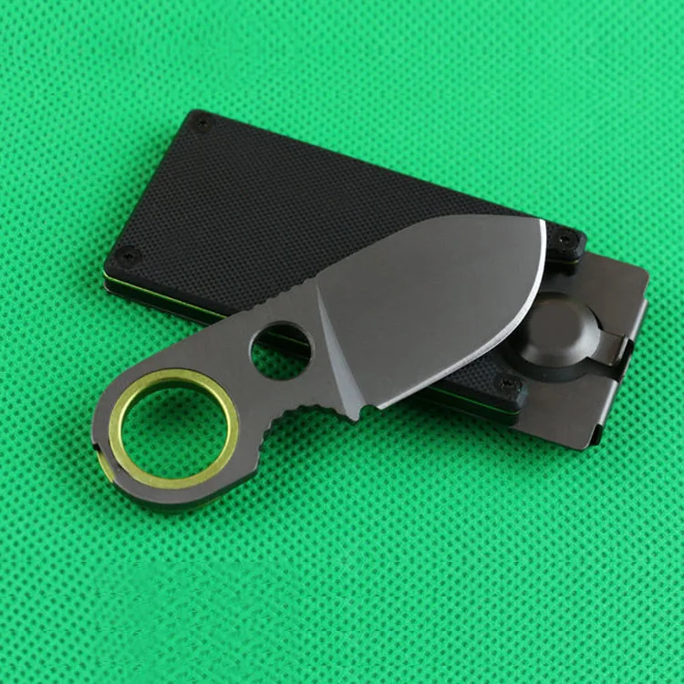 
2018 selling the best quality cost-effective products money clip knife wallet knife 