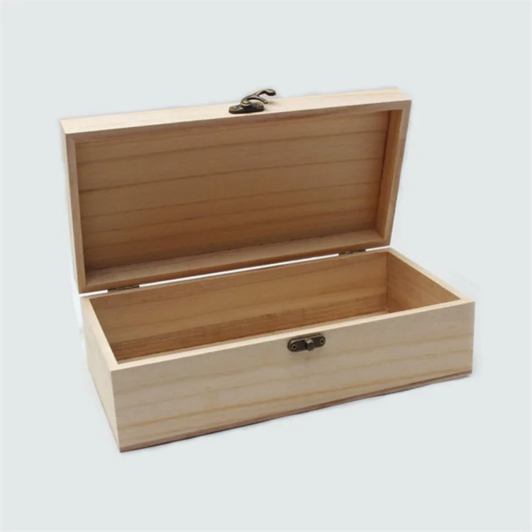 Japanese type lightweight paulownia wooden box for sale