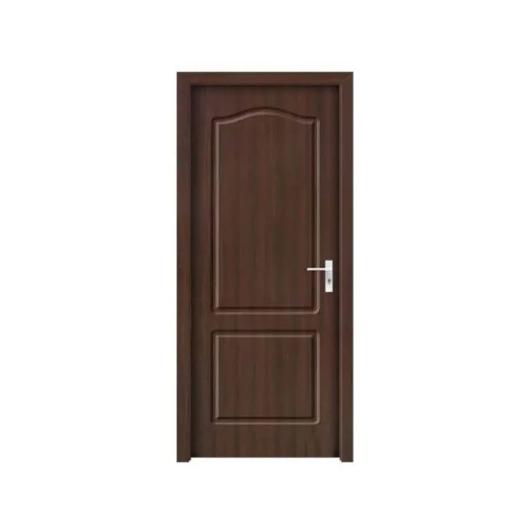 Puertas De Madera Security PVC Door Philippines Wood Entry Doors Interior Swing Security MDF Finished