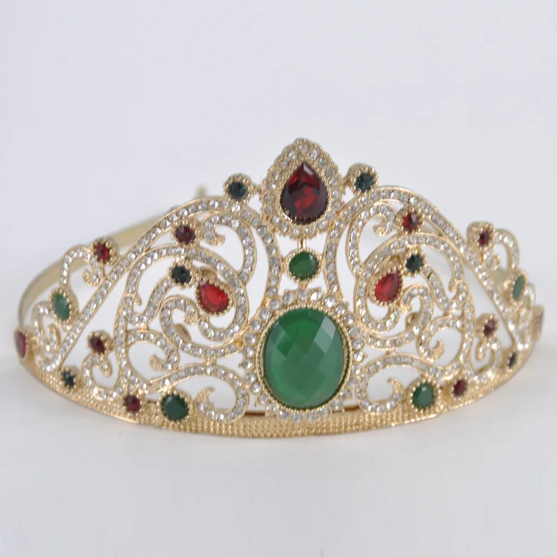 Wedding Crown Queen Bridal Tiaras Bride Jewelry Headband Wedding Accessories Diadem Luxury Hair Ornaments