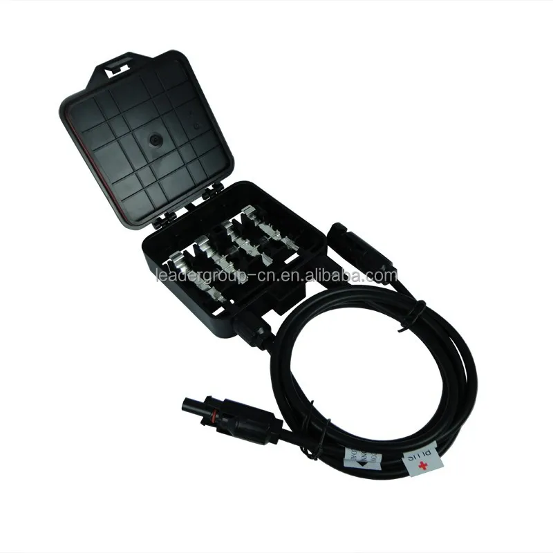 IP 67 solar junction box 4 rails 3 diode solar junction box for solar panel