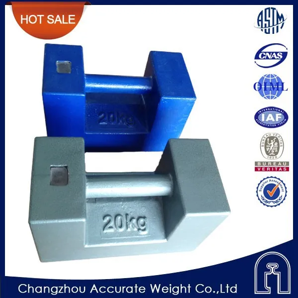 M1 class 20kg test weight, cast iron casting weights, crane counterweight