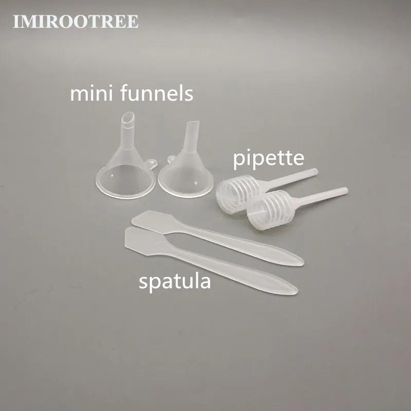 Прозрачная пластиковая мини-шпатель для косметики одноразовые инструменты макияжа