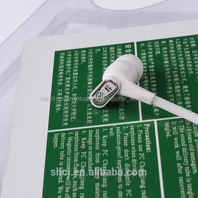 Safeland 2015 OEM China wholesale air tube earphones for smartphone