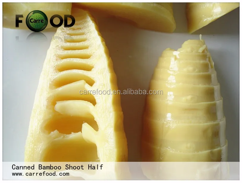 
A10 Canned bamboo shoots slices or strips and halves 