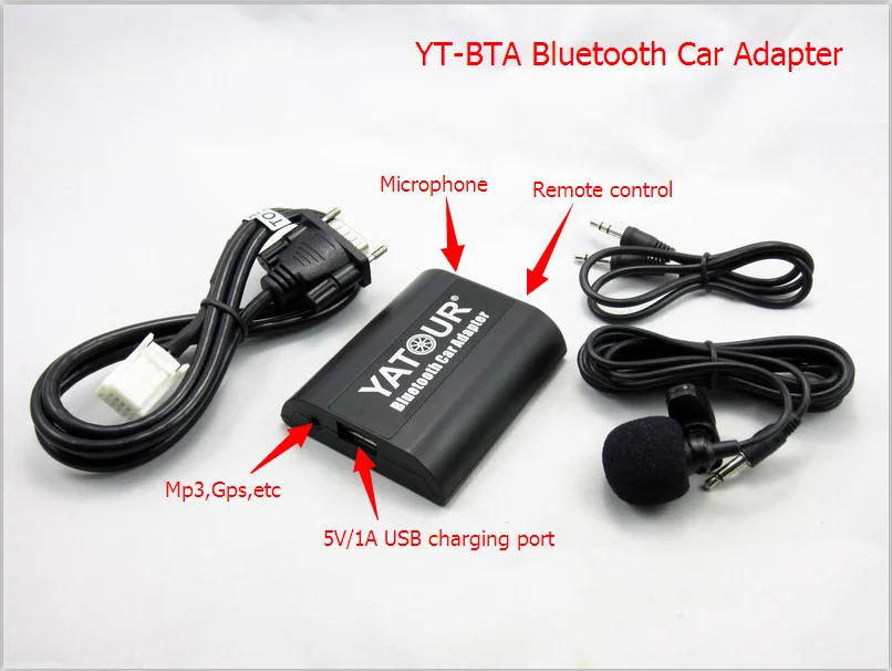 smart handsfree phone call kit module connect with car radio