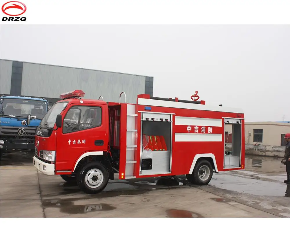 5Ton Single Row Water Tank Fire Fighting Truck