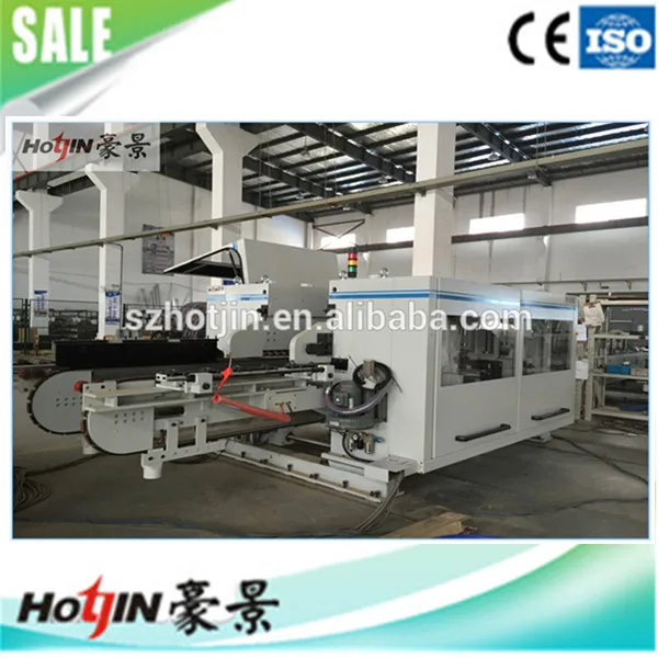 
Wood plastic floor grooving machine 