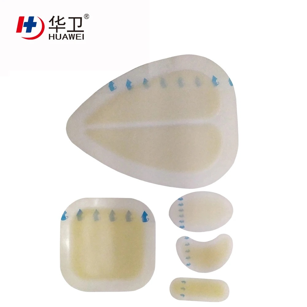 Hydrocolloid adhesive wound dressing