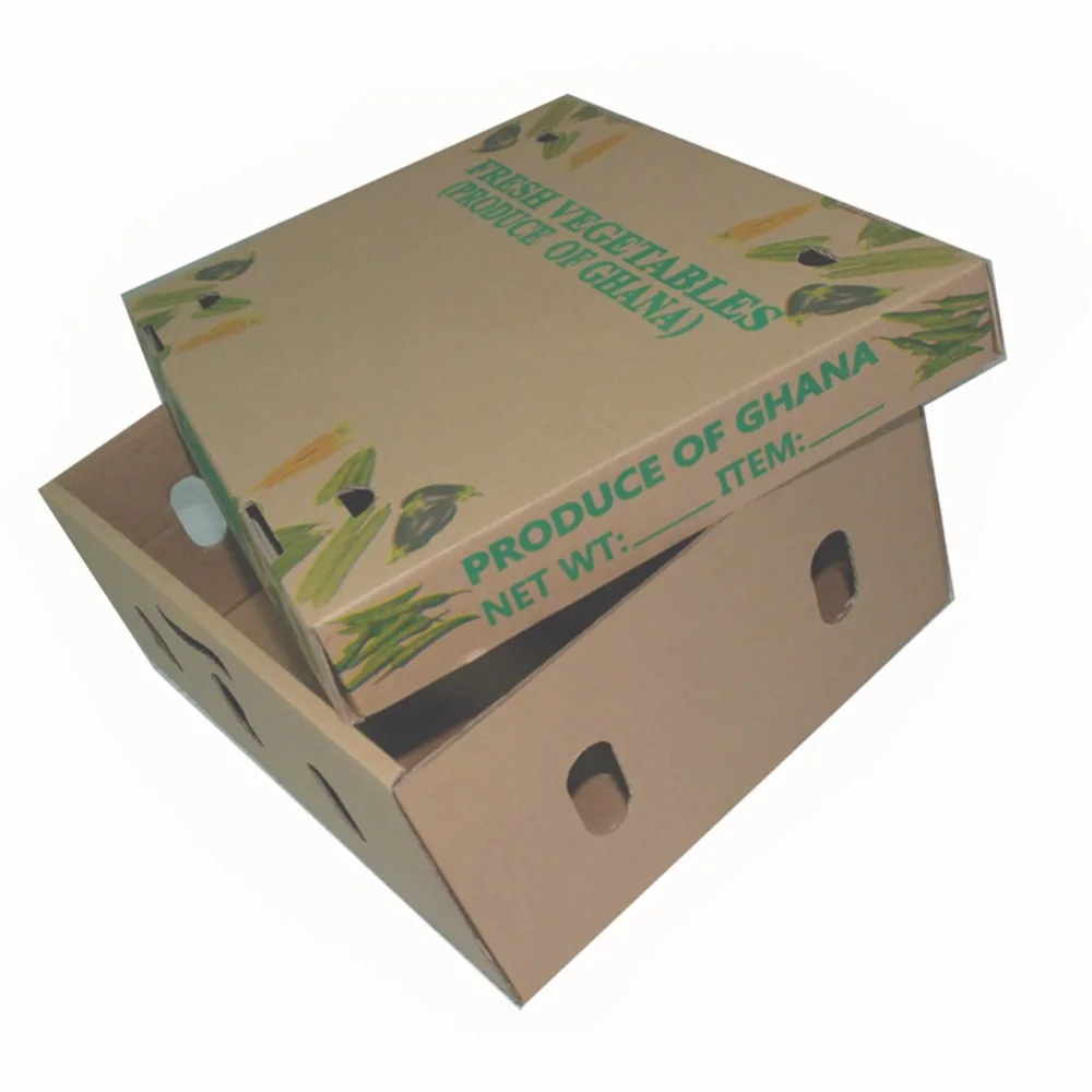 Fruit and Vegetable Use paper packaging box for cucumber