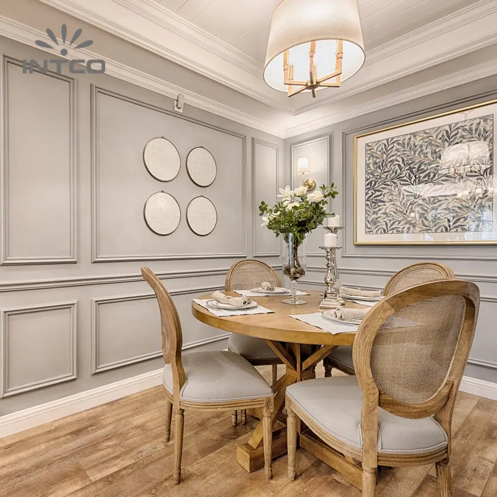 wood color decorative plastic skirting board base board board wooden