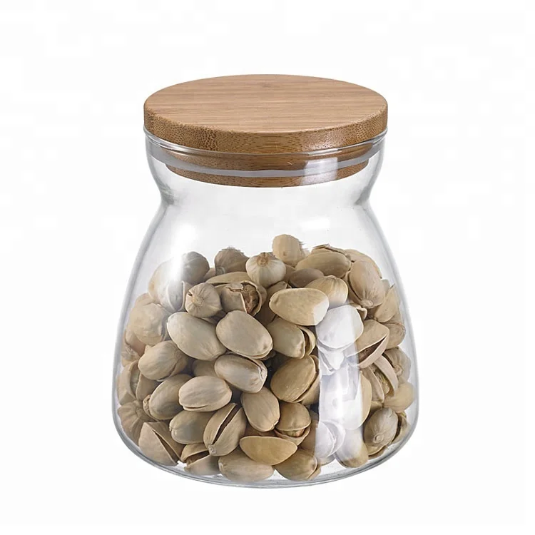 Factory Custom Glass Mason Spice Jar Set,Stash Jar Round Glass Jar