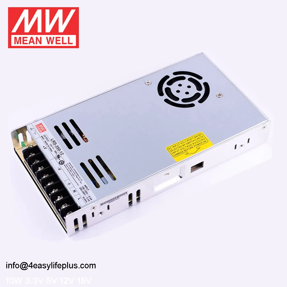 Оригинальный электропитанием LRS-350-12 360W 12V 30a led источник питания