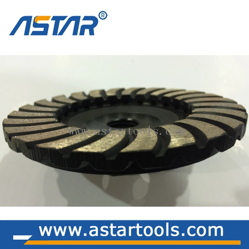 4 inch double layers  diamond grinding cup wheel
