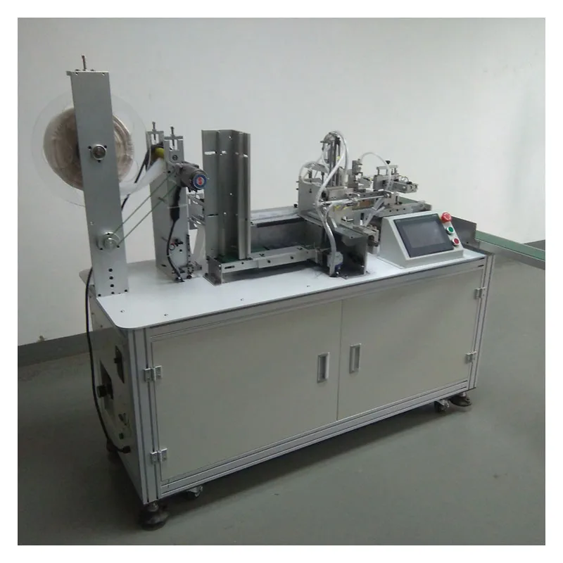 Plastic Bags Packaging Machines for Mobile Cell Phone Batteries Automatic Making Production in Factory