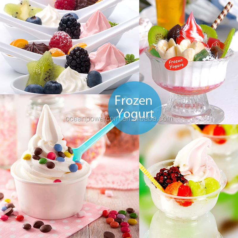 Oceanpower Extra Original Ice Cream Powder with frozen yogurt flavor