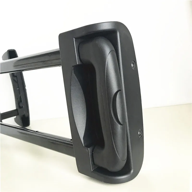 Hot wholesale luggage frame with wheels luggage parts pull handle with wheels