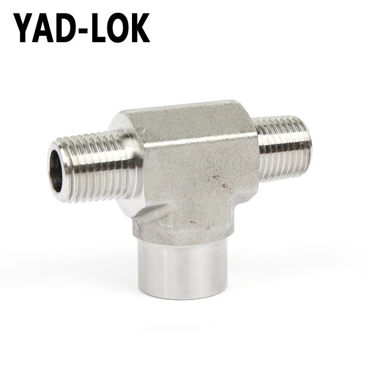 YAD-LOK Hot Product 2017 10000PSI Union Tee Joint Fittings Pipe Tube tube union elbow