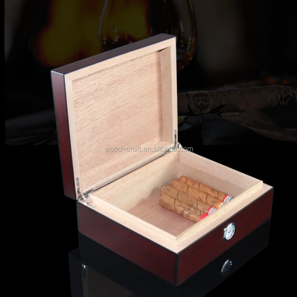 Spanish Cedar Wooden Cigar Box