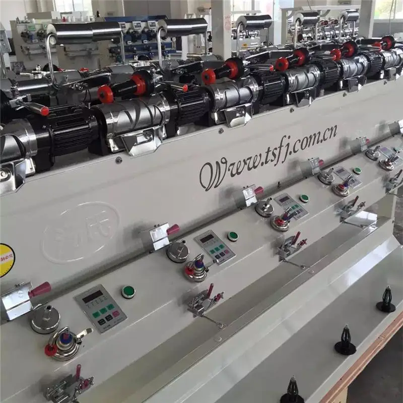 high speed grooved drum cone spindle winder / winding machine supplier