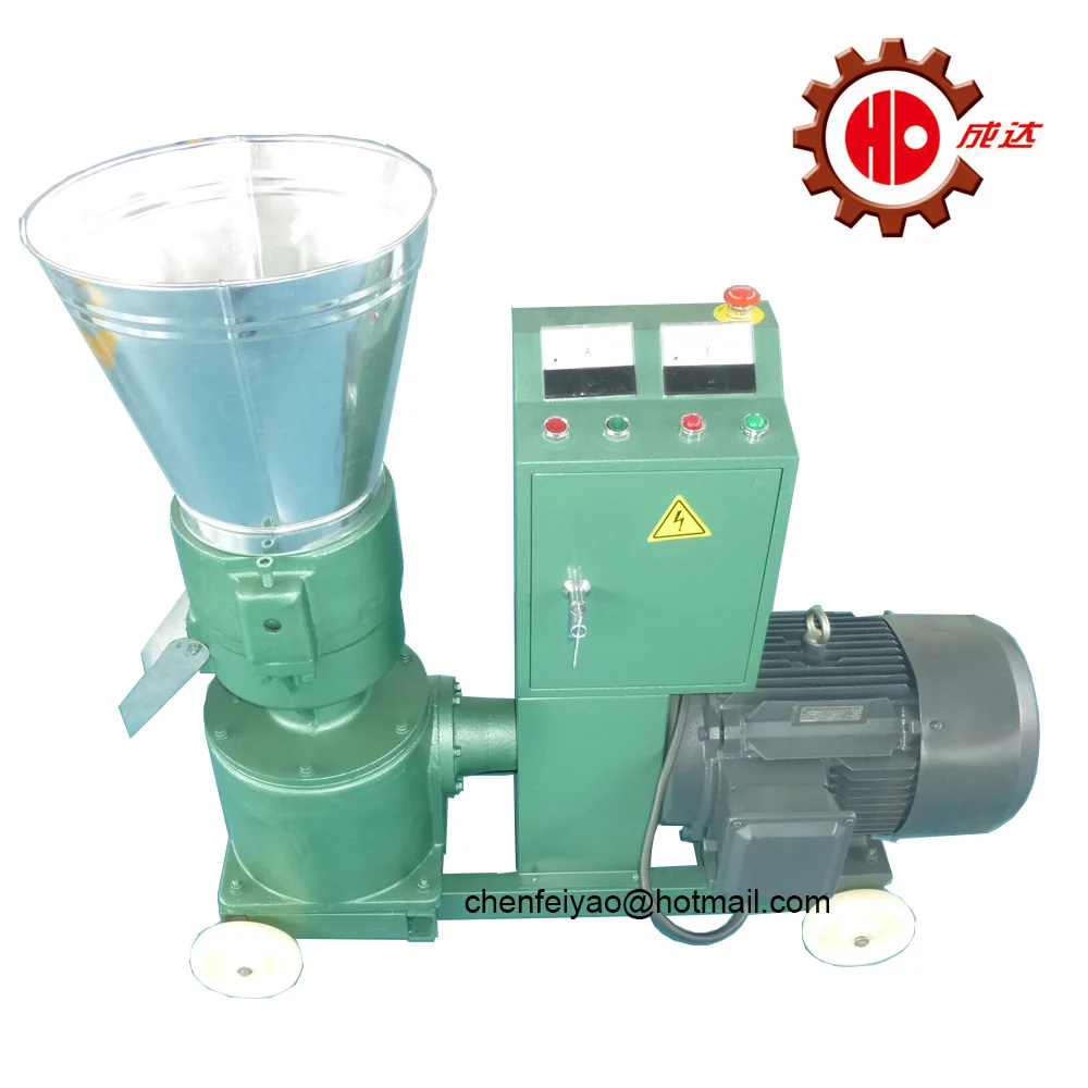  КВт KL200 Прямая поставка с завода плоская Поворотная машина для гранулирования корма животных мельница