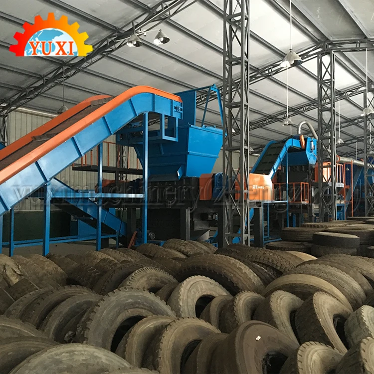 Высокое качество отходов резиновые шины утилизации оборудования резиновые шины переработки машина