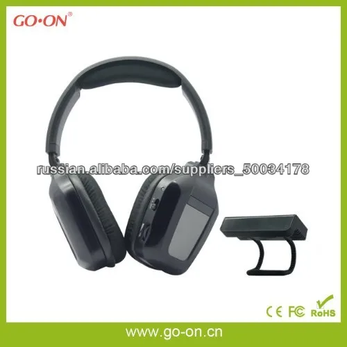 Высокое качество UHF беспроводная гарнитура для телевидения с двумя каналами