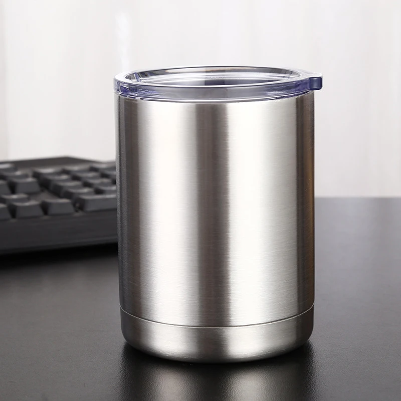 Вакуумная Изолированная бутылка из нержавеющей стали с крышкой для кофе, 10 унций 20 унций 30 унций
