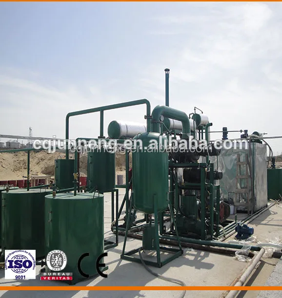 used engine oil distillation