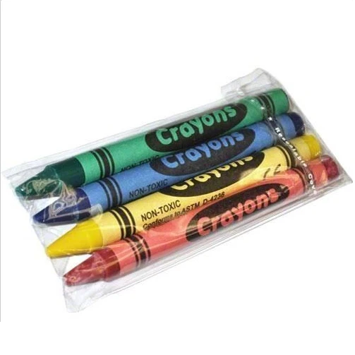 Bulk Lot Restaurant 4 Pack Crayons for Restaurant Party Gifts