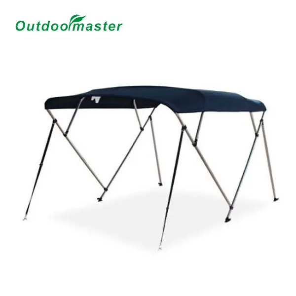 4 Bow Navy Blue Boat Bimini Top 1.7m to 1.9m