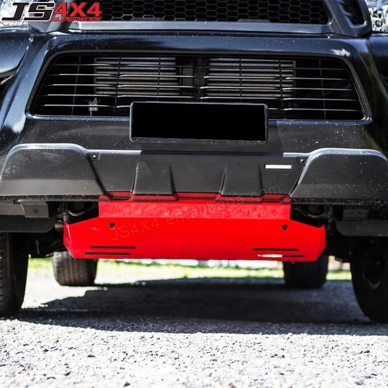  Аксессуары для захвата 4x4 защита двигателя красная стальная противоскользящая пластина Ranger