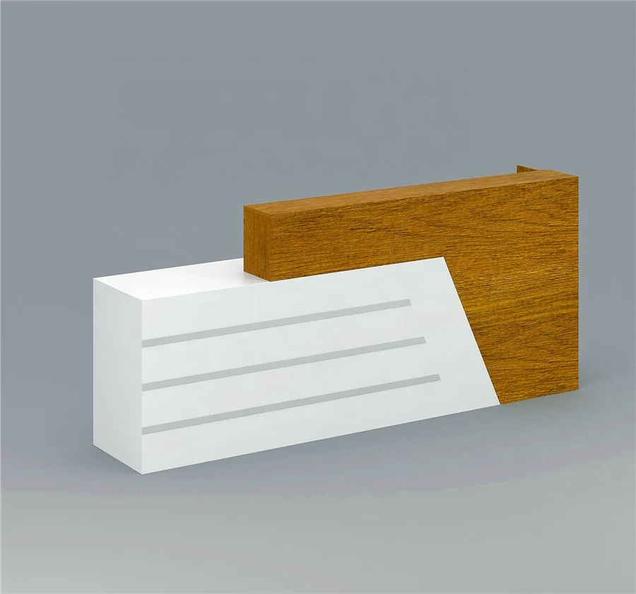 Antique fitness center 2 person reception desk (HX-8NE080)