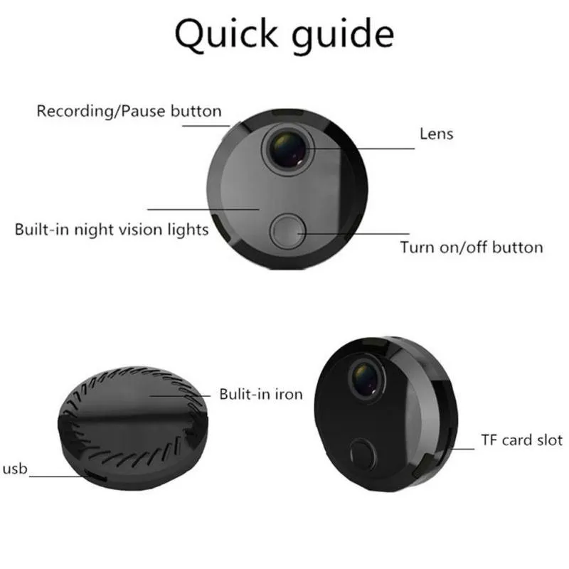 HDQ15 Mini WIFI Camera with Motion Sensor Night Vision Kids Baby Cam 1080P Camera de Surveillance Wifi CCTV Cameras with DVR