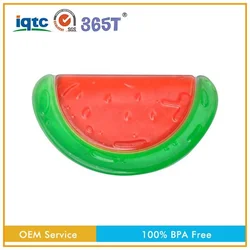 Baby Water Filled Teether 2022 Fruit Funny Shape Silicone Teething Ring Jel Teether